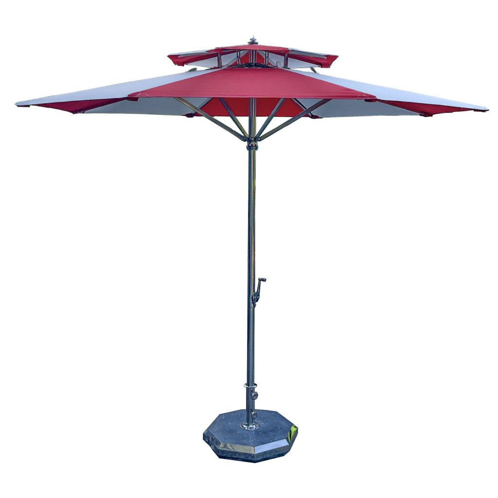 Two-Tiered ROUND Umbrella